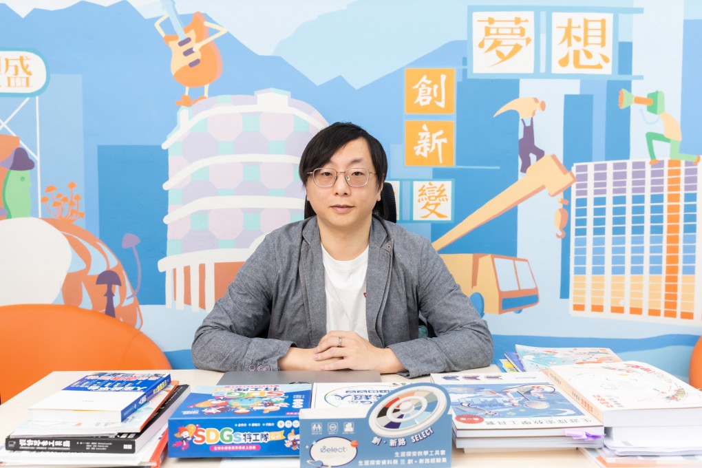 Hong Kong academic Tse Sze-hei is the founder of the Social Entrepreneurship School Education Programme and head of strategic innovation at the Fullness Social Enterprises Society. Photo: Kong Yat-pang