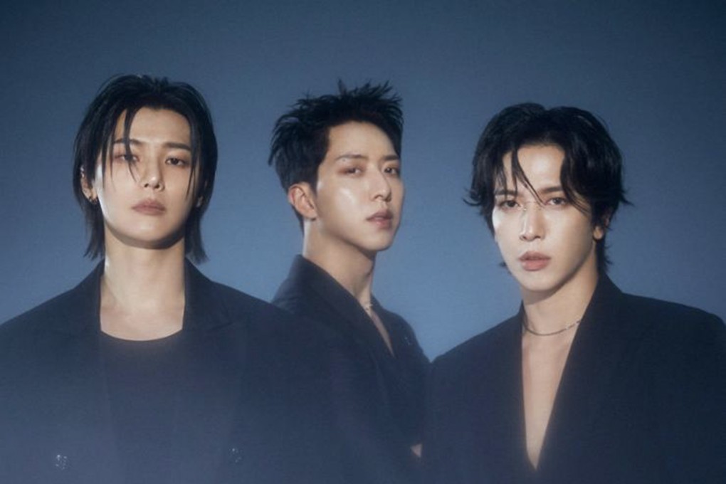 CNBlue members (from left) Kang Min-hyuk, Lee Jung-shin and Jung Yong-hwa talk about their new mini-album, X. Photo: courtesy of FNC Entertainment