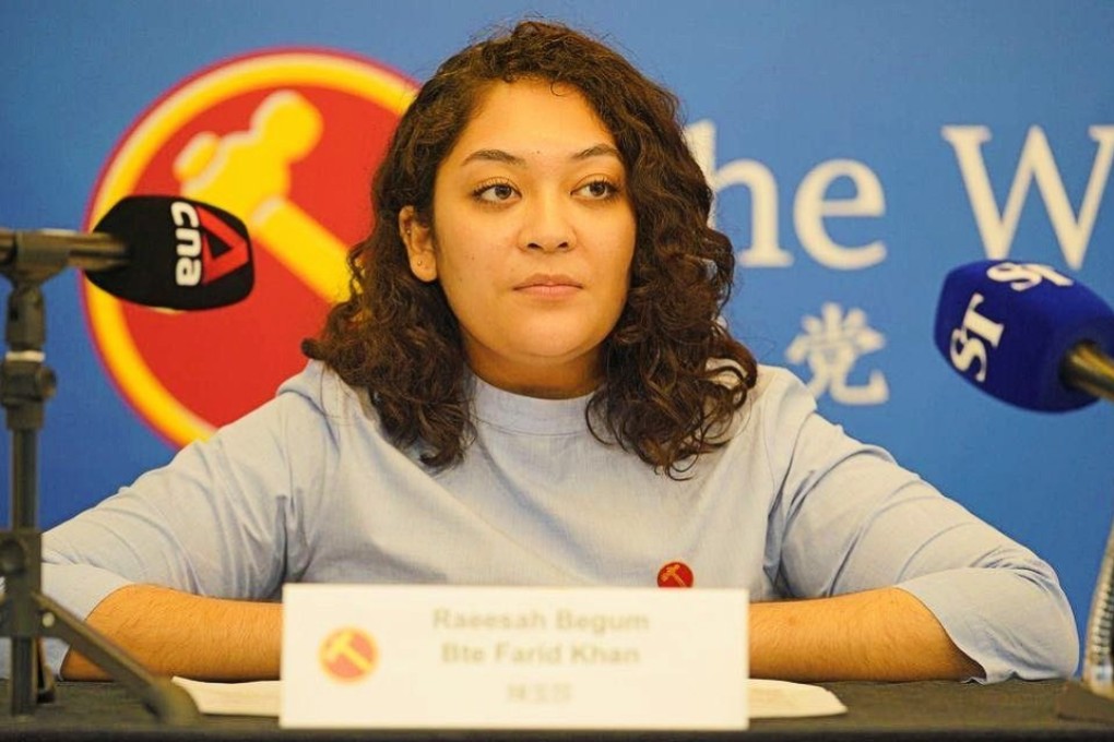 Raeesah Khan resigned from her position as both an MP and Workers’ Party member in November 2021. Photo: Facebook/WorkersParty