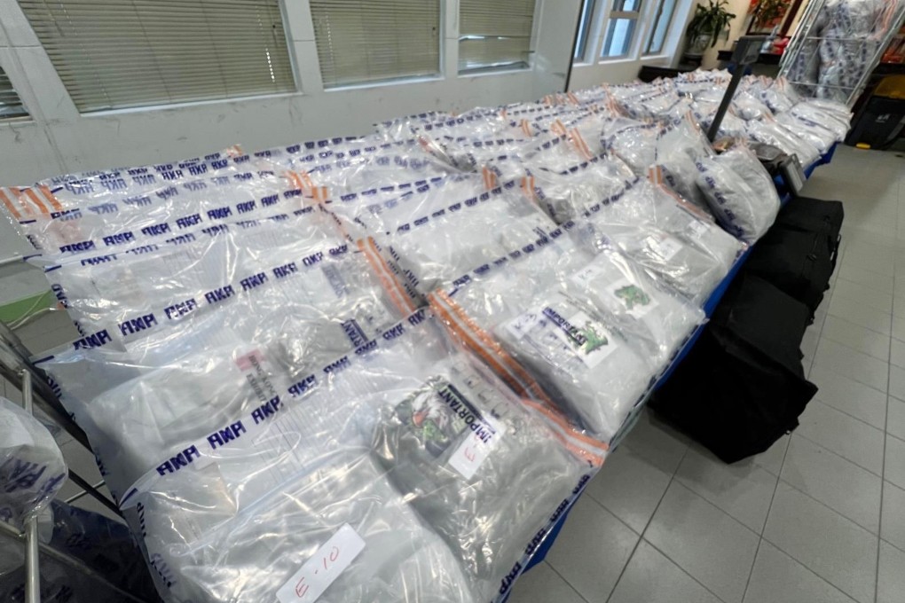 The amount of cannabis seized between January and July this year rose by 108 per cent to 3.02 tonnes from 1.45 tonnes in the same period last year. Photo: Handout