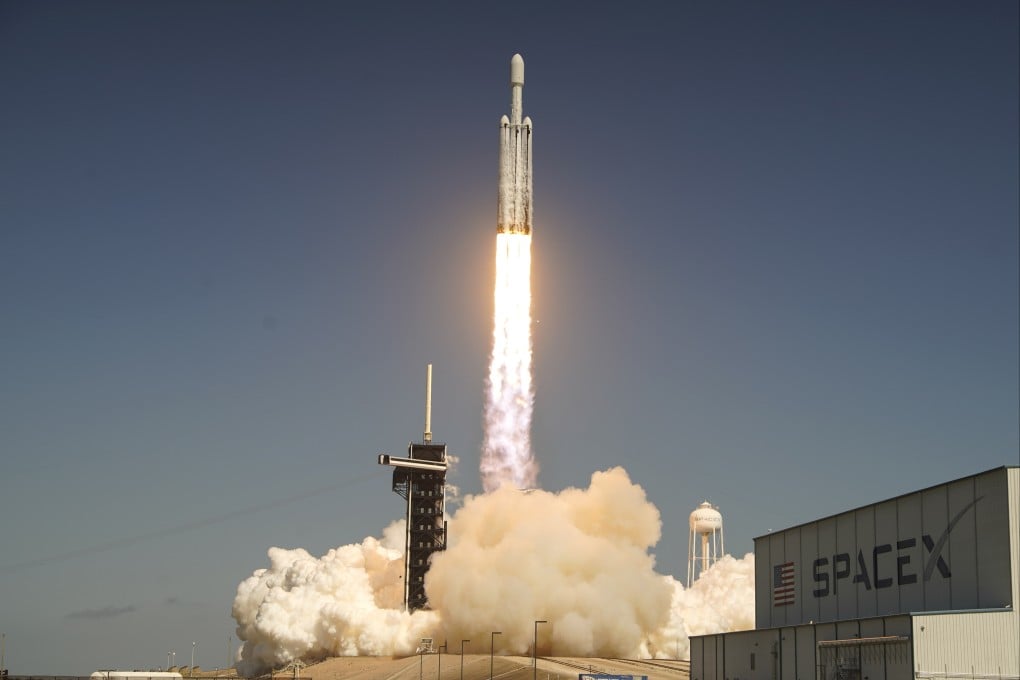 The probe was launched from the Cape Canaveral complex in Florida using a Falcon Heavy rocket. Photo: AP