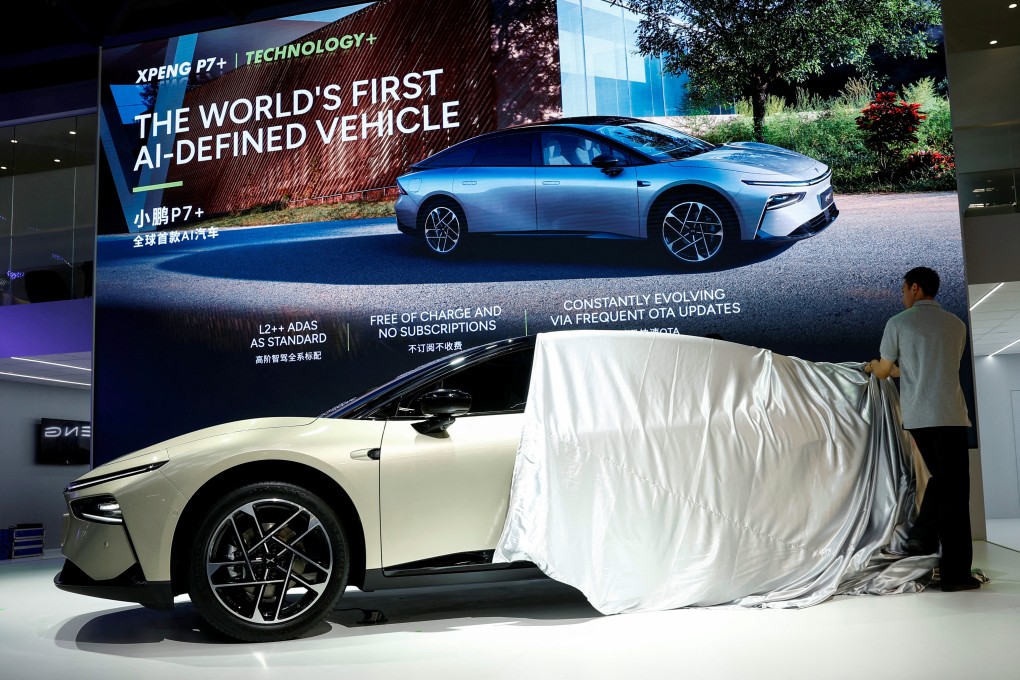 Xpeng s AI powered P7 to challenge Tesla eyes China s autonomous driving market South China Morning Post