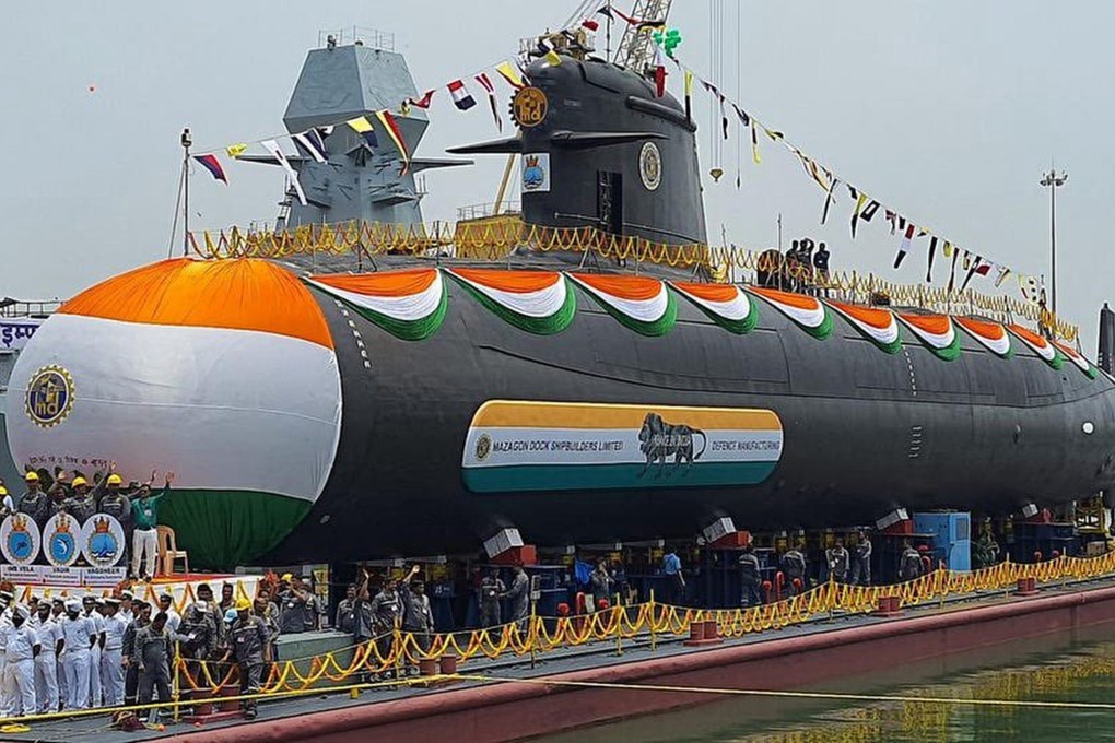 The INS Arighaat, India’s second nuclear submarine.  Photo: Handout