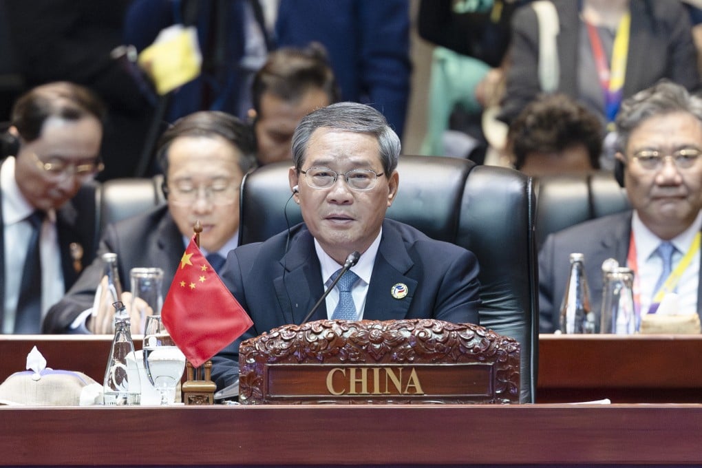 Chinese Premier Li Qiang attends the East Asia Summit in Vientiane, Laos, on Friday. Photo: Xinhua