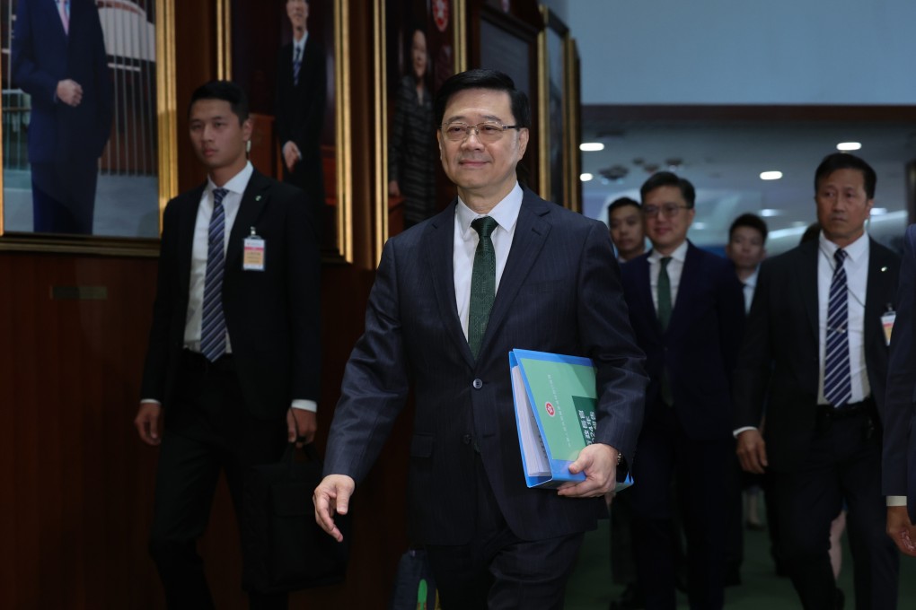 Many of the measures Chief Executive John Lee announced in his third policy address may take some time to show results, given the challenging geopolitical environment and Hong Kong’s slower-than-expected economic recovery. Photo: Dickson Lee