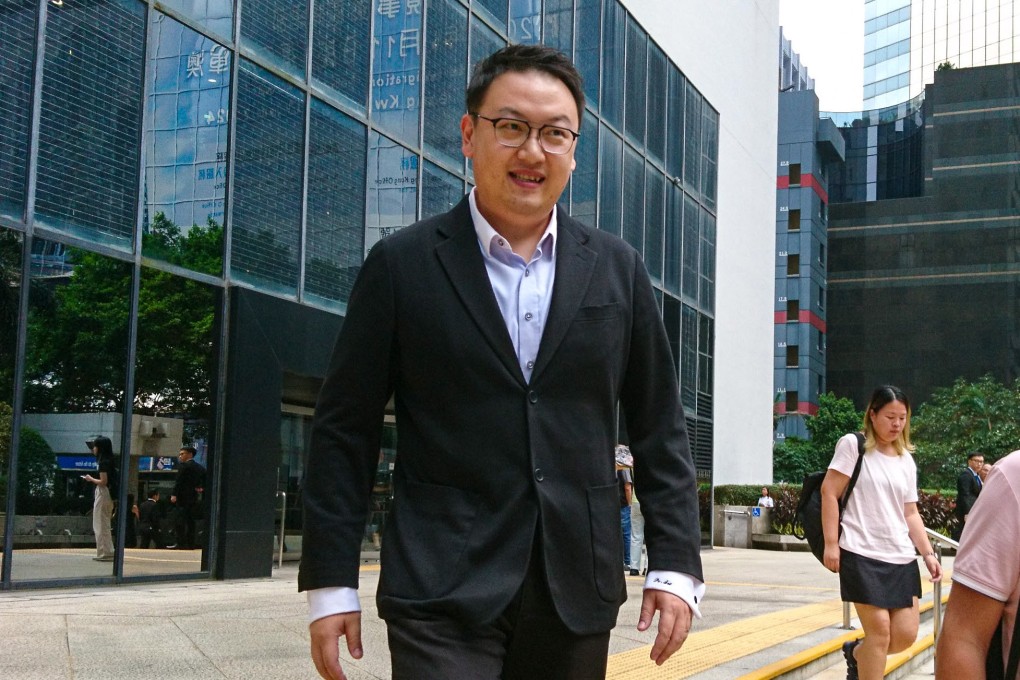 Yuen Long district councillor Sei Chun-hing has denied charges of indecent assault and unlawful sexual intercourse with a girl under the age of 16. Photo: Brian Wong