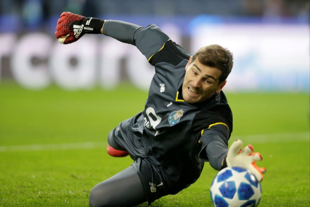 Iker Casillas is among the blue-chip names coming to Hong Kong for the Real Madrid vs Barcelona legends match. Photo: Reuters