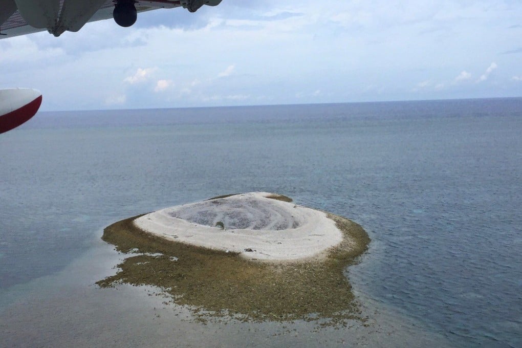 The Luconia Shoals in the South China Sea are contested by China and Malaysia. Photo: Handout