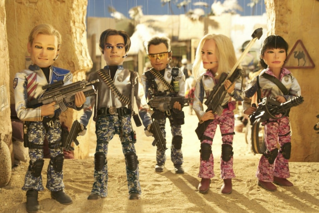 A still from Team America: World Police (2004). The film, written by Trey Parker, Matt Stone and Pam Brady, has a voice cast that includes Kristen Miller, Masasa Yoyo, Daran Norris and Maurice LaMarche. Photo: Paramount Pictures