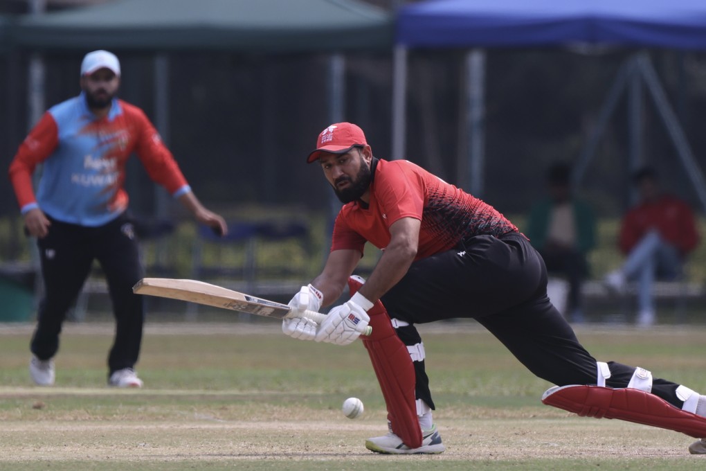 The destructive Babar Hayat is flourishing after being moved to No 4 in Hong Kong’s batting order. Photo: Jonathan Wong