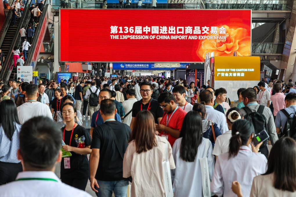 A view of the 136th China Import and Export Fair in Guangzhou. Photo: Xinhua