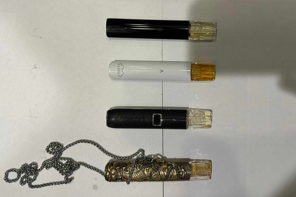 “Space oil” capsules seized during the arrests on Friday. Photo: Hong Kong Police Force