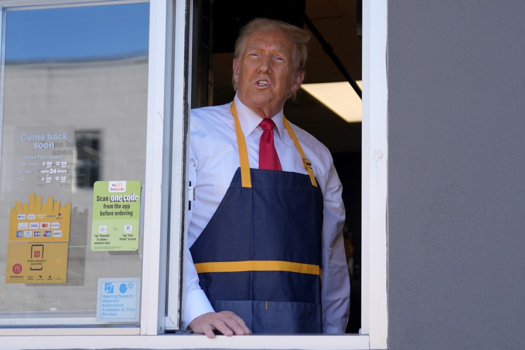 ‘I love salt!’ Trump holds photo op at McDonald’s restaurant in