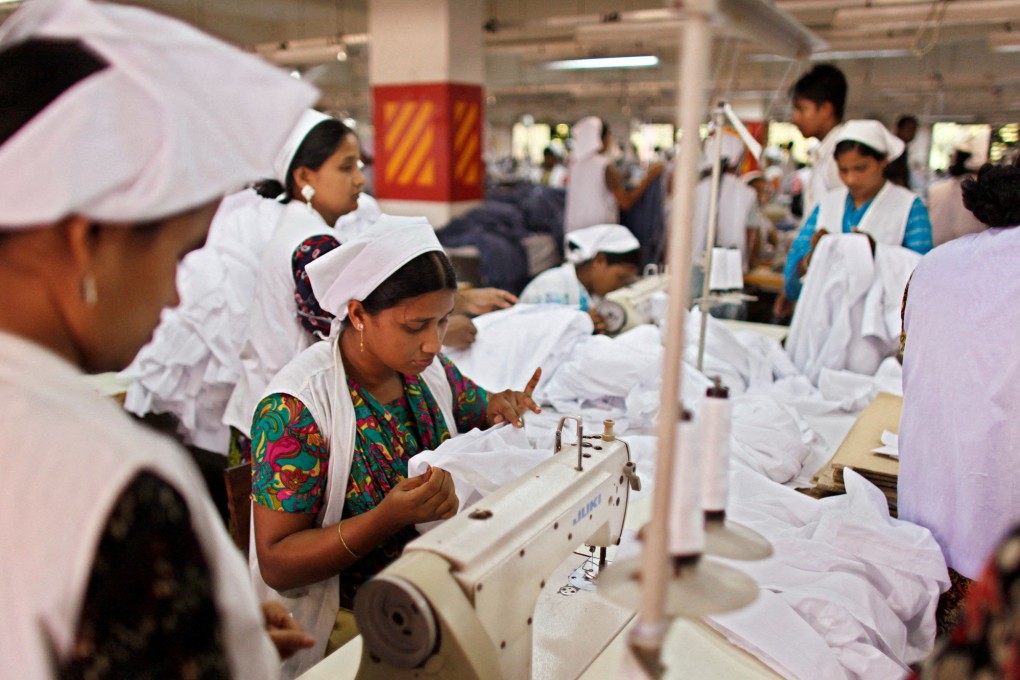 Women work at a garment factory in Gazipur, Bangladesh. Photo: Reuters