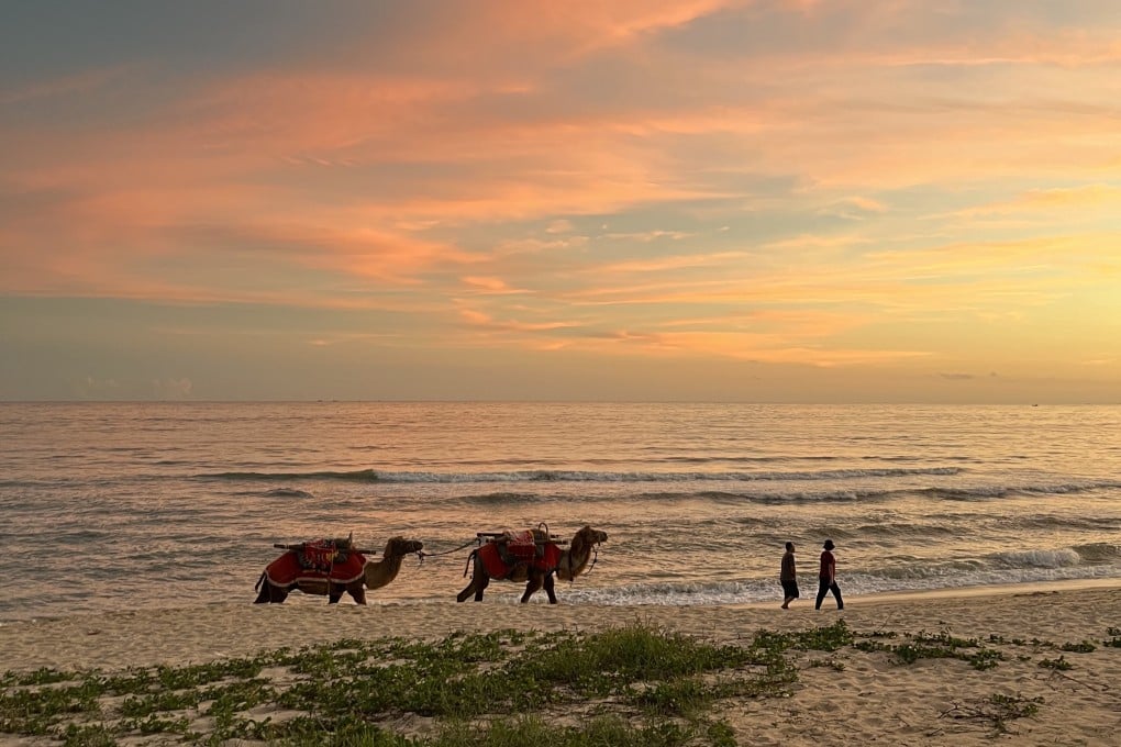 Sunset in Shanwei, eastern Guangdong, is as stunning as any you will see in Bali
or Phuket, and the city is only 90 minutes by high-speed train from Hong Kong. Go there to enjoy the food, water sports and handicrafts. Photo: Mabel Lui