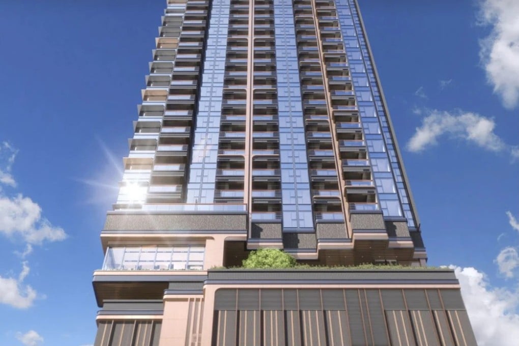 An artist’s impression of the Echo House residential project in Cheung Sha Wan. Photo: Handout