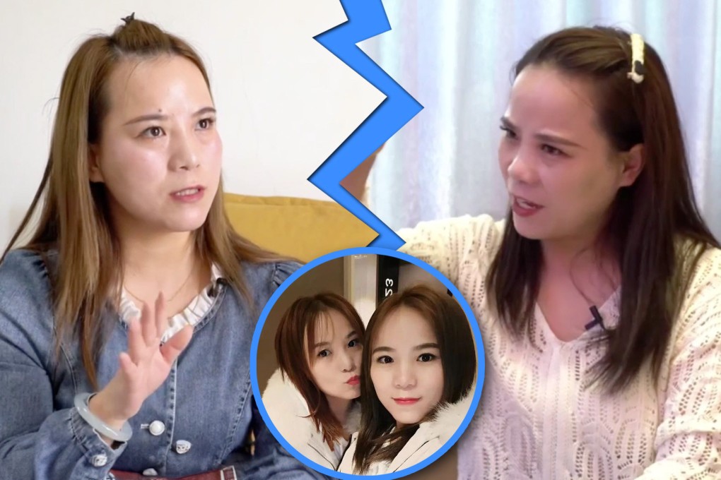 After their reunion, the twins quickly started a business together, despite barely knowing each other. Photo: SCMP composite/Weibo/Douyin