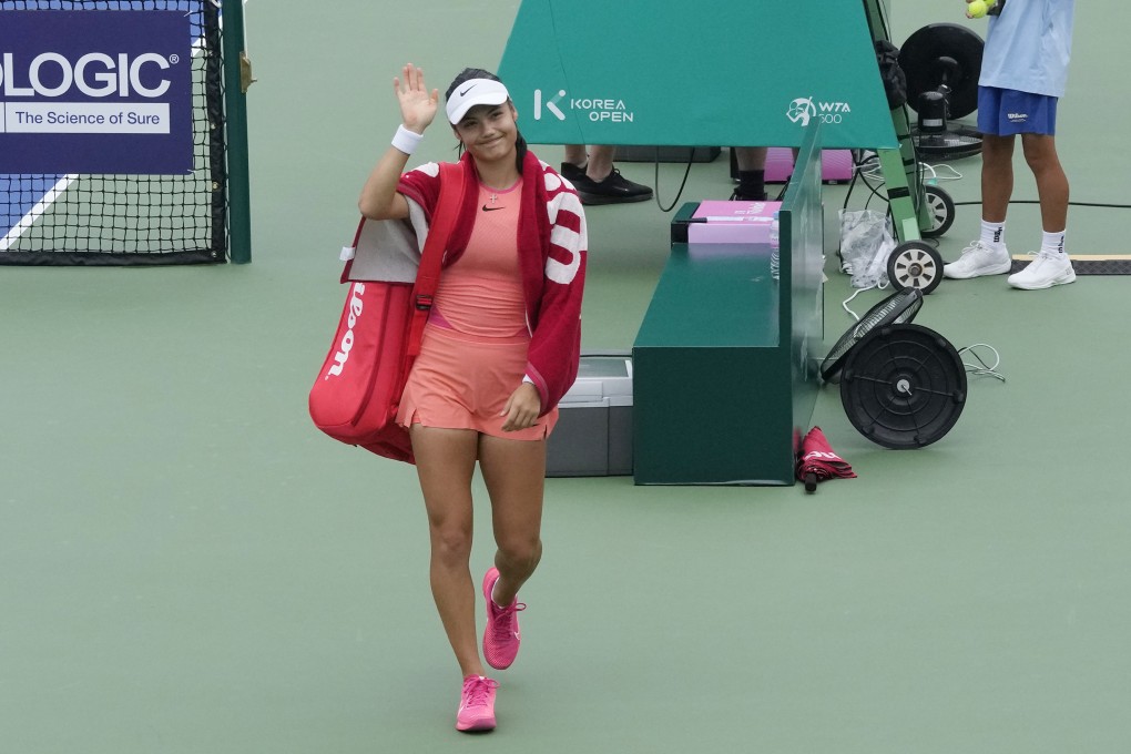 Emma Raducanu will not be playing in the Prudential Hong Kong Tennis Open. Photo: AP