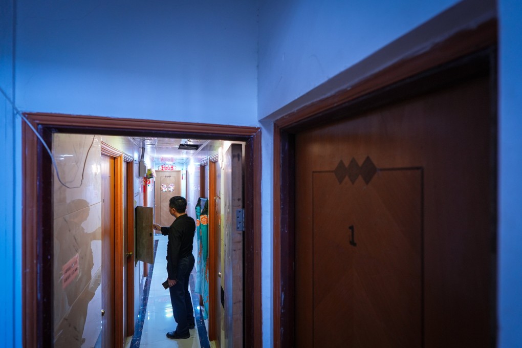 A subdivided flat in Cheung Sha Wan. New government regulations require such flats to be registered and meet certain basic living criteria. Photo: Eugene Lee