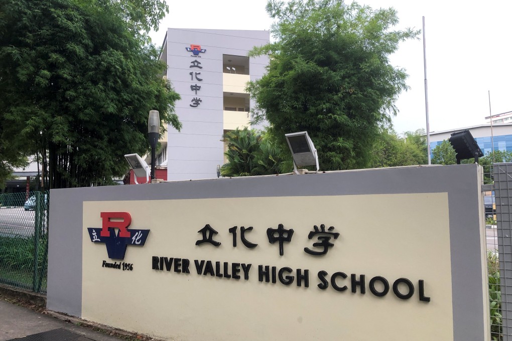 River Valley High School in Singapore. Photo: Reuters