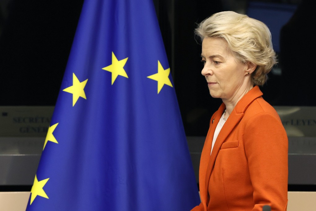 Ursula von der Leyen, president of the European Commission, has pursued a tough agenda towards Beijing on trade and competition. Photo: EPA-EFE