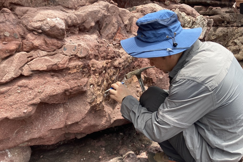 An expert collect the samples. Photo: Antiquities and Monuments Office