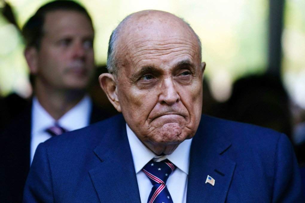 Former New York City mayor Rudy Giuliani. File photo: AFP