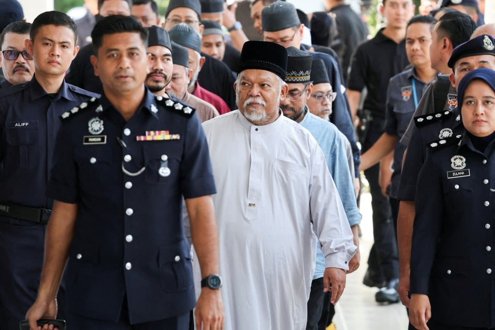 CEO of Global Ikhwan Services and Business Holdings (GISB) Nasiruddin Mohd Ali arrives at Selayang court to face charges. Photo: Reuters