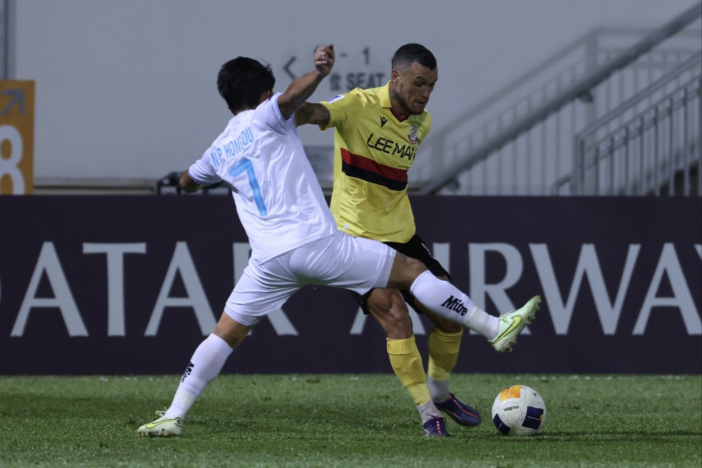 Everton Camargo came close to scoring on three occasions but was unable to break through Bangkok’s defences. Photo: Jonathan Wong