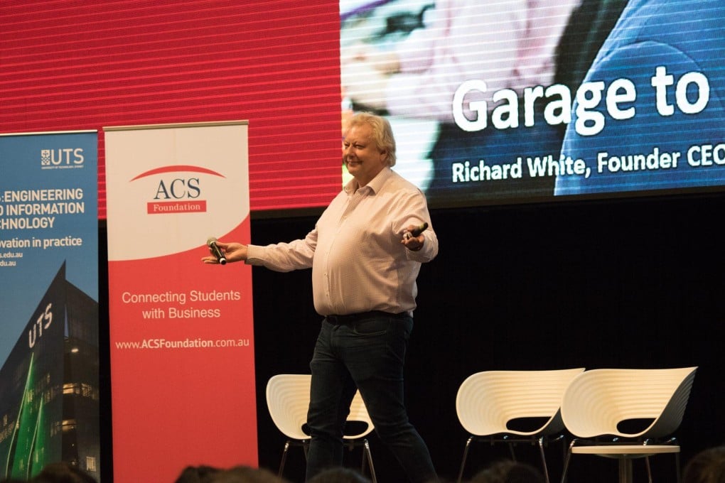 Australian billionaire Richard White. Photo: Facebook/WiseTechGlobal