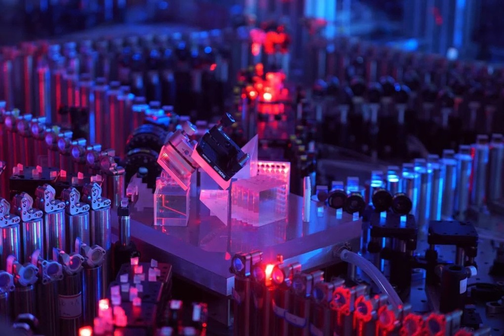 The Zuchongzhi quantum computer. 
Like other sciences, China’s tech sector faces challenges from a lack of talent as well as its own “involution”.
Photo: USTC