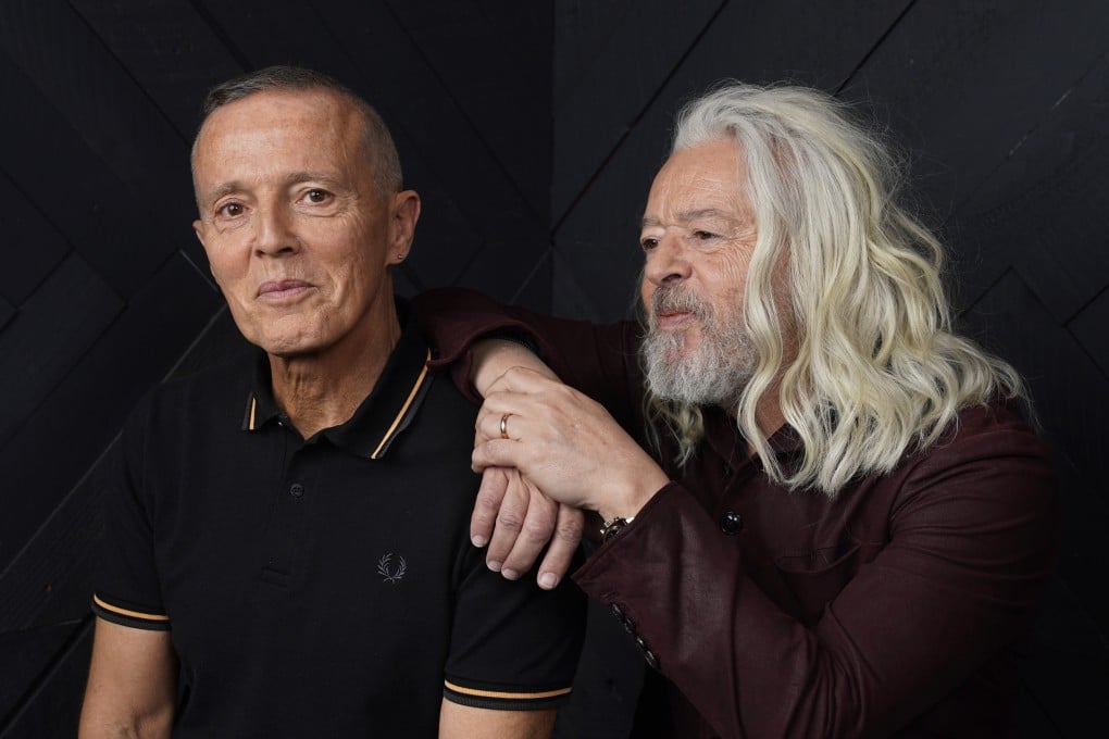 Tears For Fears members Curt Smith (left) and Roland Orzabal have released a concert film and a new live album Songs For A Nervous Planet. Photo: Chris Pizzello/Invision/AP