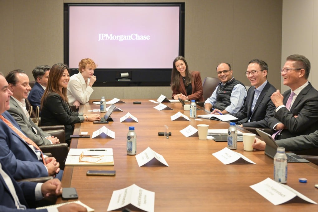 Finance chief Paul Chan is on a visit to New York. Photo: ISD