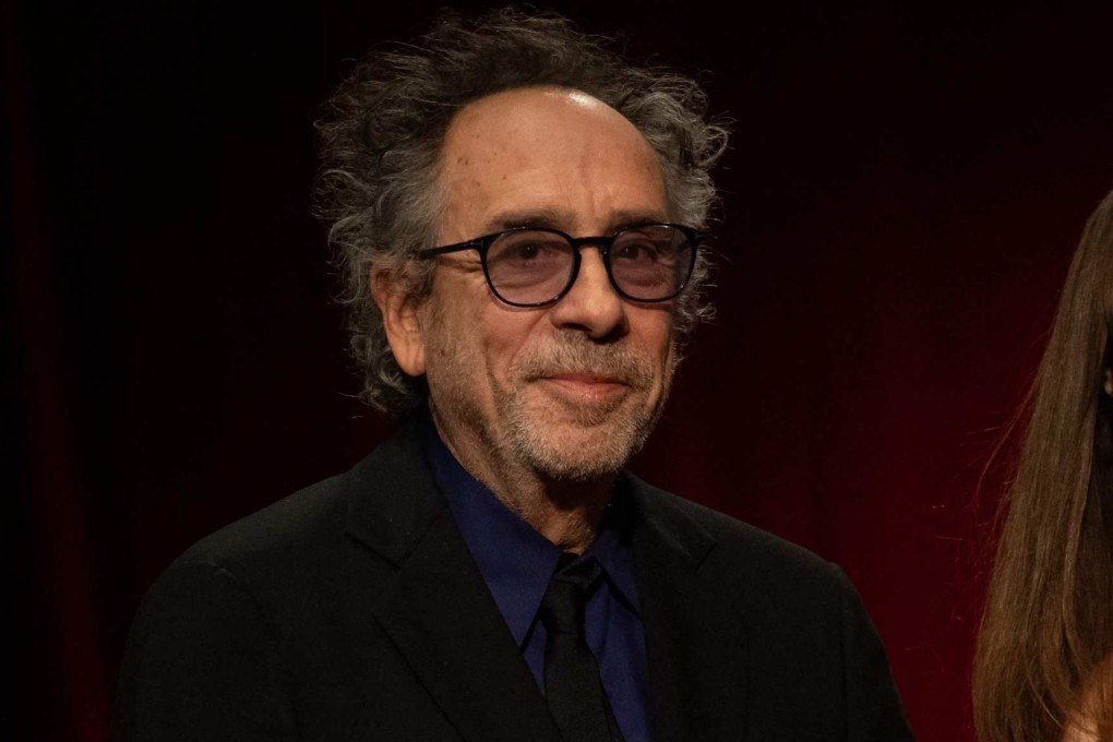 Filmmaker Tim Burton at a preview of The World of Tim Burton exhibition at London’s Design Museum, featuring 600 creations from the filmmaker’s movies, from Beetlejuice to Batman to The Nightmare Before Christmas. Photo: AFP