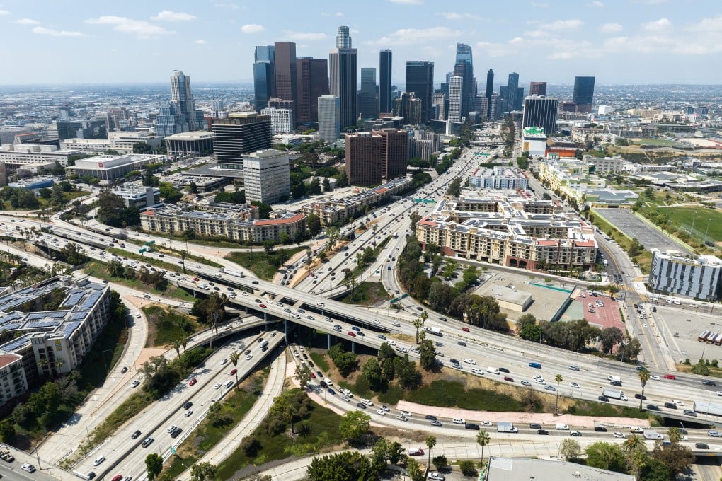 Los Angeles’ sprawling road network will pose a different transport challenge from the issues faced by previous Olympic hosts, Paris. Photo: TNS