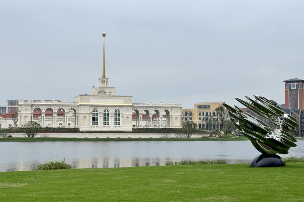 Huawei’s new research hub on the outskirts of Shanghai. Photo: Wency Chen