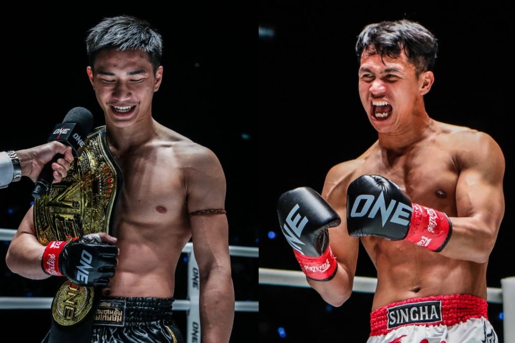 Tawanchai PKSaenchaigym (left) and Superbon Singha Mawynn will meet again at ONE 170 in December.