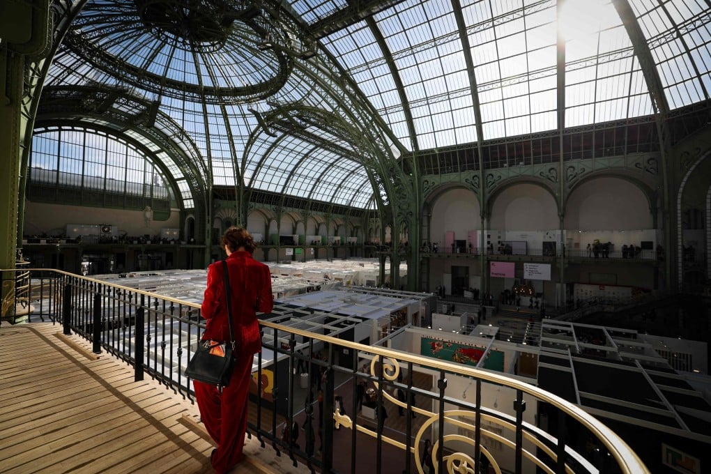 Art Basel Paris moved into the newly renovated Grand Palais in Paris. Photo: AFP
