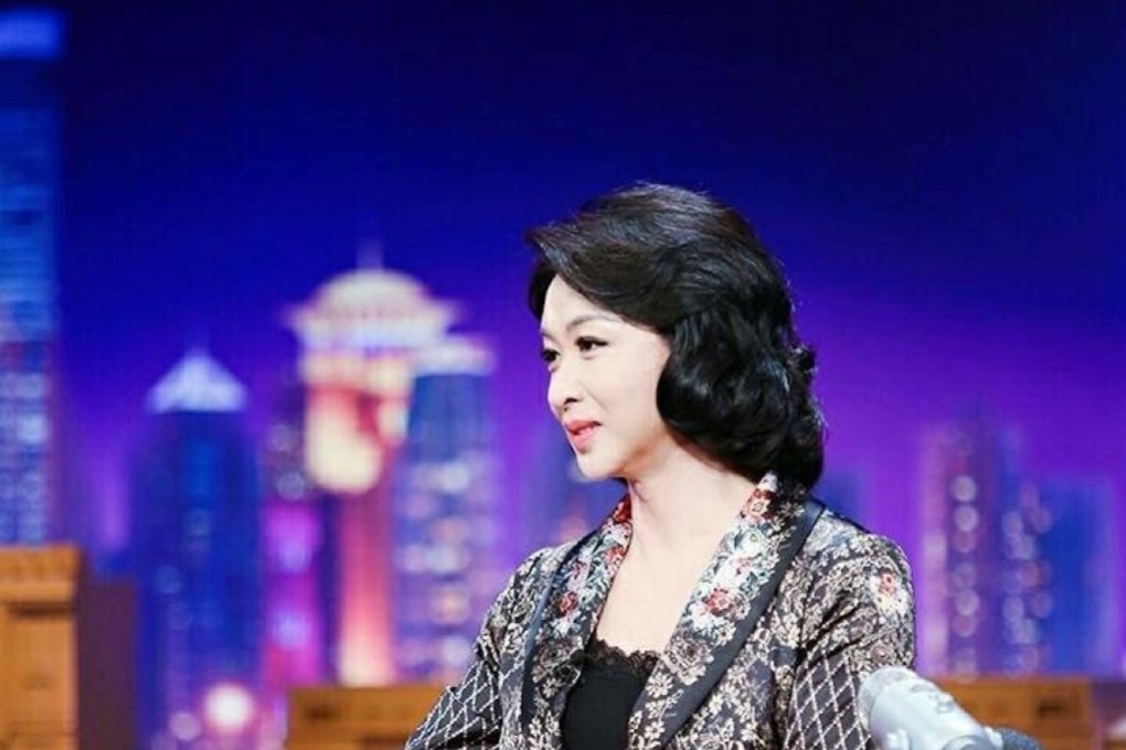 Officials in southern China have slapped a performance ban on iconic transgender television host Jin Xing. Photo: Weibo