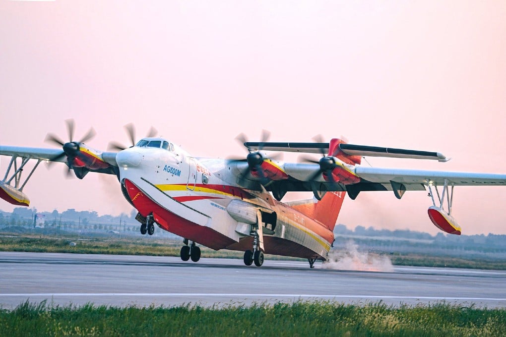 Avic says its AG600 Kunlong has passed a major safety test. Photo: Weibo /Avic