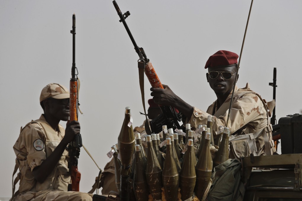 Sudanese soldiers from the Rapid Support Forces in 2019. Photo: AP