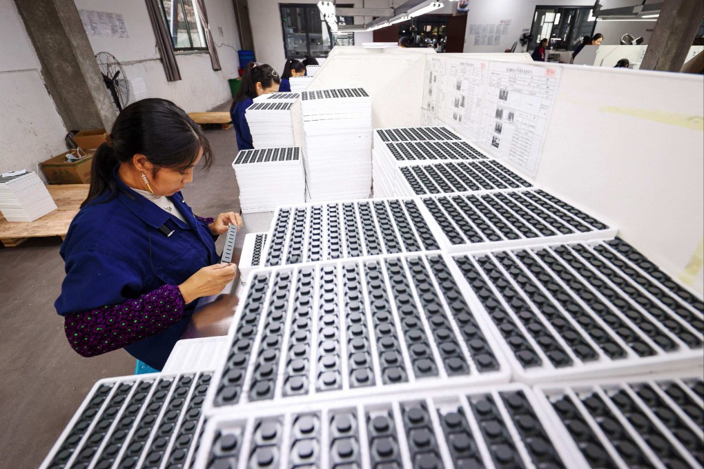 Industrial profits fell by more than a quarter in September although there were signs of resilience in hi-tech sectors. Photo: AFP