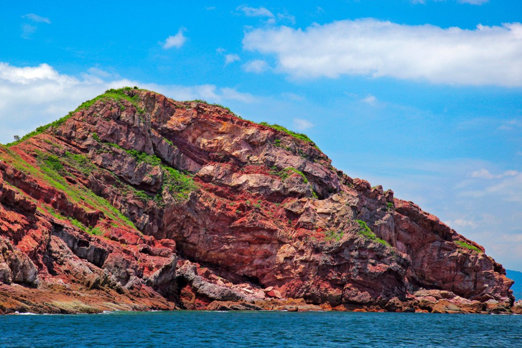 Port Island already has a following among tourists for its picturesque red rocks. Photo: Handout