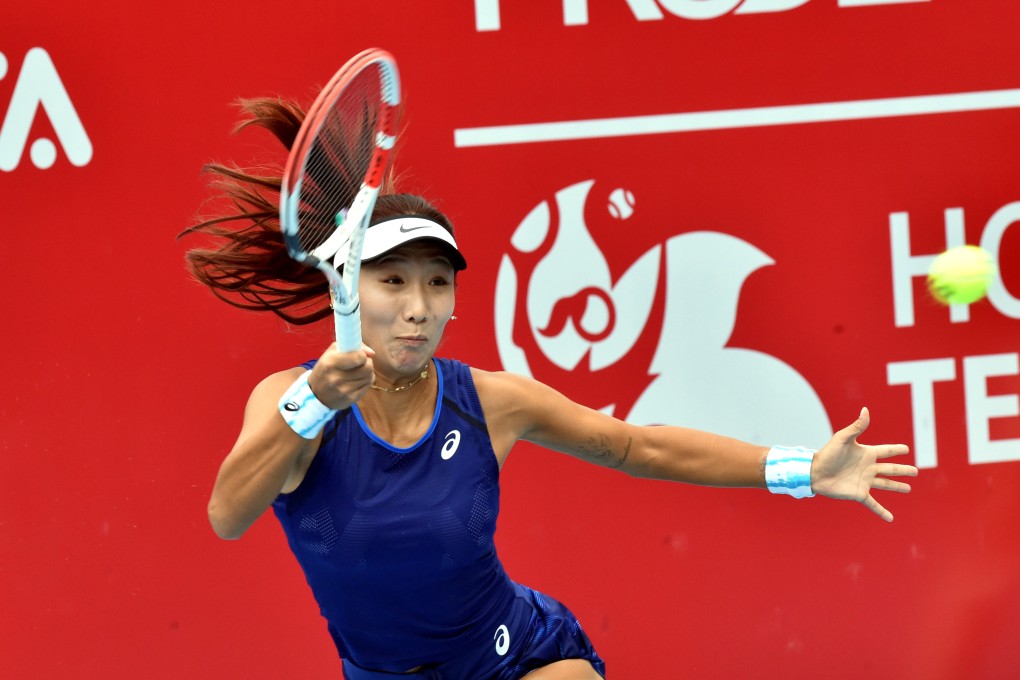 Qualifying-round top seed Gao Xinyu beat Carol Zhao of Canada to reach the main draw. Photo: Xinhua