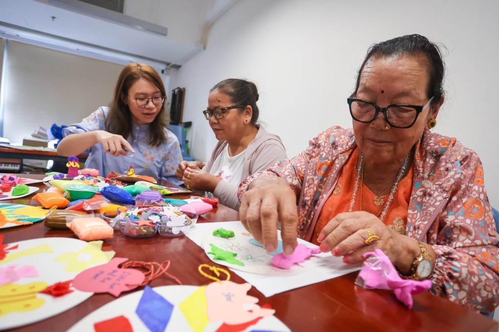 (From left) Janet Li with Bhanu Gurung and Ash Maya Limbu. Photo: Jonathan Wong