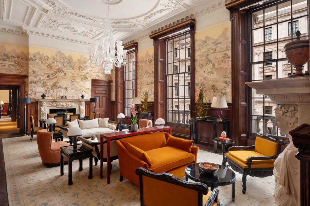 Raffles London at the OWO (above) is one of 14 hotels in the UK and Ireland awarded three keys, the top rating, in the first Michelin guide to hotels in the British Isles. Photo: Raffles