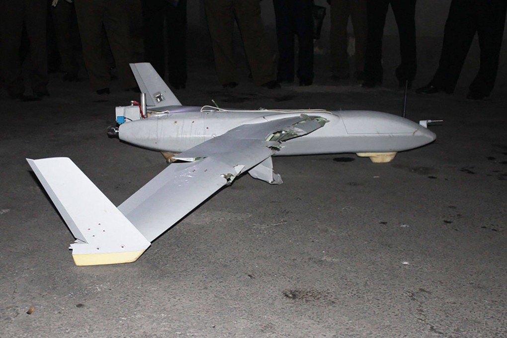 An undated picture released from North Korean state media on October 19 shows what is claimed to be a recovered South Korean drone. Photo: KCNA via KNS / AFP