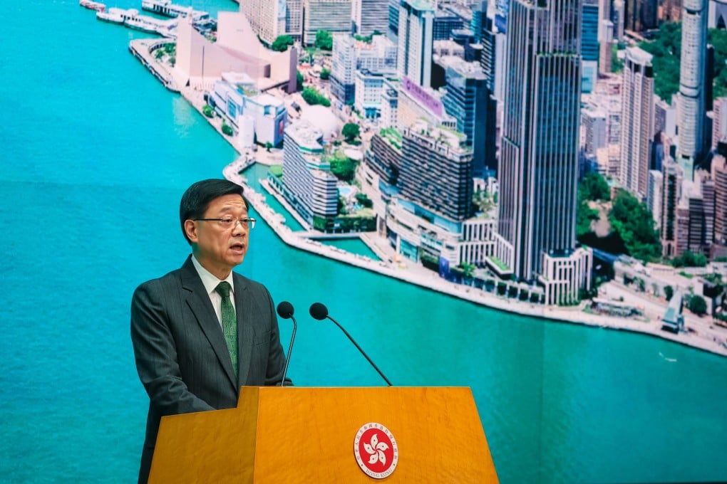 John Lee has said the continuous creation of land is needed to protect the people’s interests. Photo: Edmond So