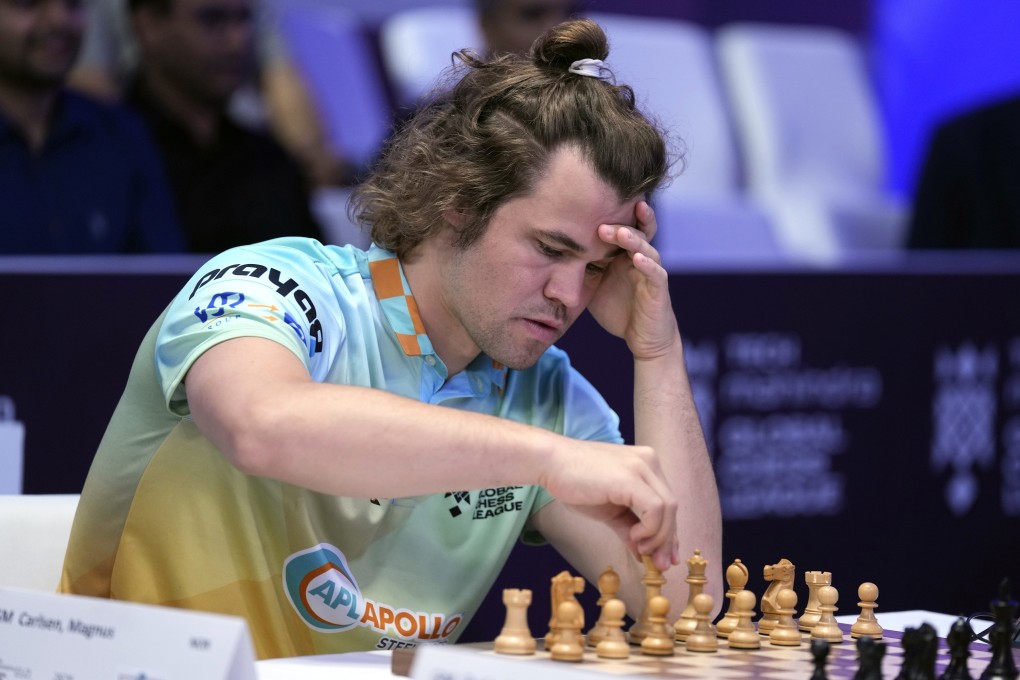 Norwegian chess grandmaster Magnus Carlsen ha released a new chess app Take Take Take, that helps fans better follow and understand games. Photo: AP