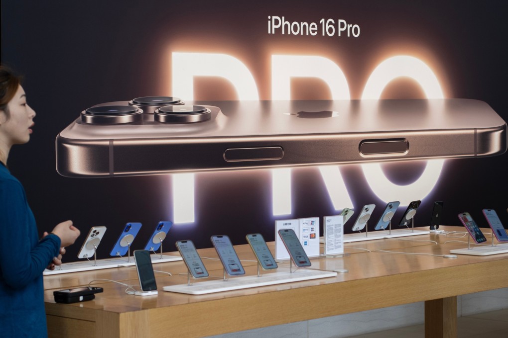 Apple’s iPhone 16 series saw more than 70 per cent of domestic sales come from the Pro and Pro Max models as of October 8. Photo: Shutterstock